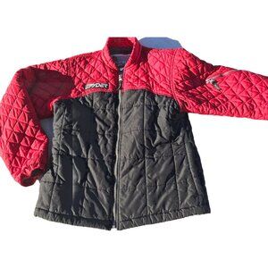 Spyder Snowboarding Jacket Women’s S 6 42 Racing Ski Snow Coat Red Black Small